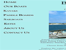 Tablet Screenshot of bookaboatmv.com
